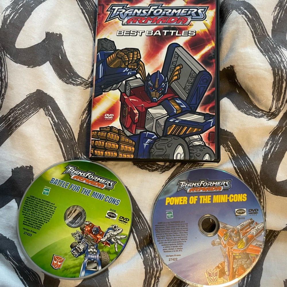 Transformers DVDs